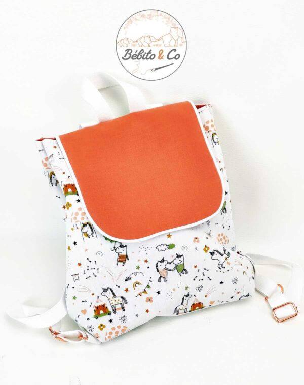 Sac à Dos fille Licorne Personnalisé Ecole