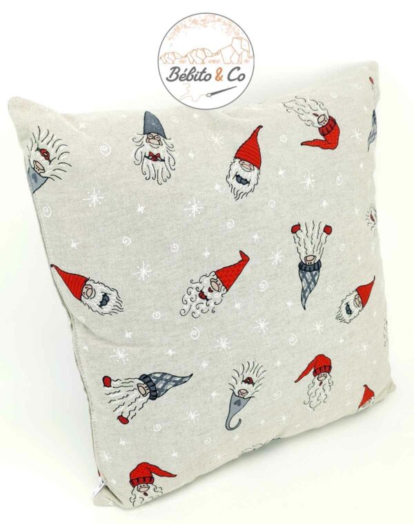Coussin personnalisé 40X40cm Pères Noël